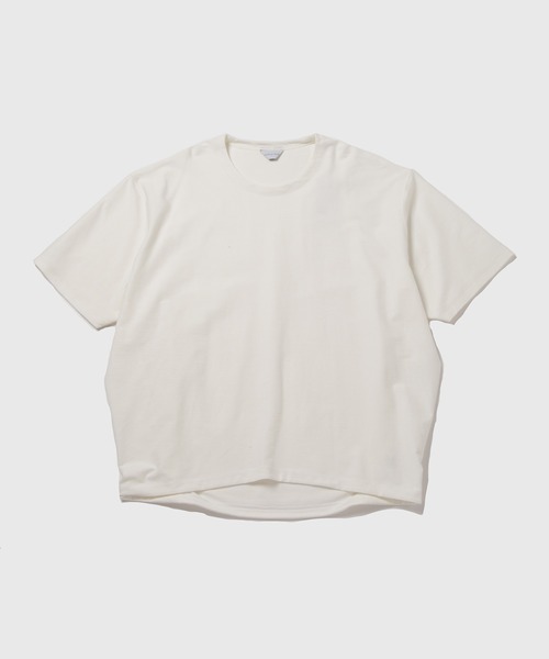 ADAM ET ROPE'（アダムエロペ）の「接触冷感【MINUS】オーバーサイズ Tシャツ（Tシャツ/カットソー・メンズ・ホワイト/ブラック/ネイビー/グリーン系その他・M/L）」の6枚目の写真