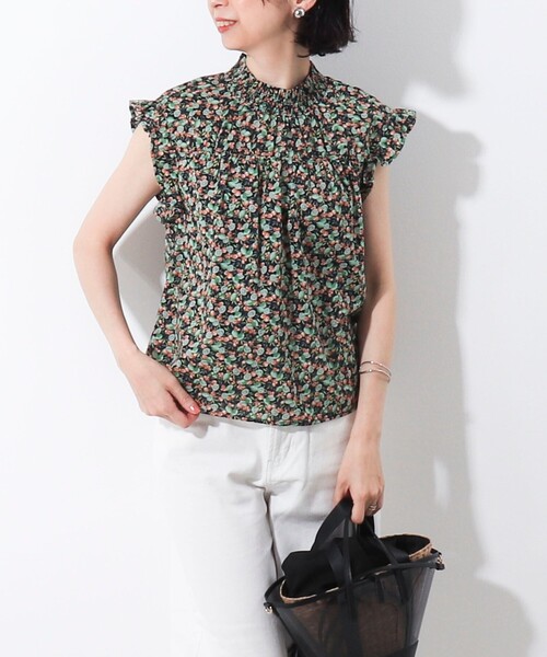 セール】フルーツプリントブラウス（シャツ/ブラウス）｜MICO COULIER