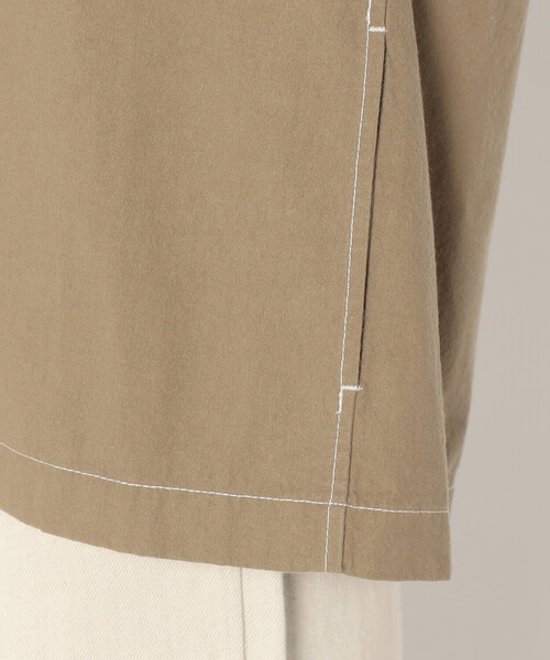 DANTON(ダントン)の「WOMEN'S HORSE CLOTH WORK SHIRT(シャツ/ブラウス・レディース・ダークネイビー/グリーン/グレイッシュベージュ/ブルー・38/36)」の16枚目の写真