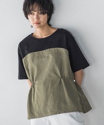 MAYSON GREY / メイソングレイ プリーツドッキングプルオーバー≪洗濯機で洗える≫ メイソングレイ MAYSON GREY プリーツドッキングプルオーバー