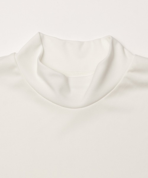 SWINGGGR(スウィンガー)の「SWINGGGR/スウィンガー/EMBOSS MOCKNECK(Tシャツ/カットソー・メンズ・ホワイト/オリーブ/ブラック・2/3/4/1)」の6枚目の写真