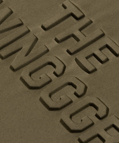 SWINGGGR(スウィンガー)の「SWINGGGR/スウィンガー/EMBOSS MOCKNECK(Tシャツ/カットソー・メンズ・ホワイト/オリーブ/ブラック・2/3/4/1)」の22枚目の写真