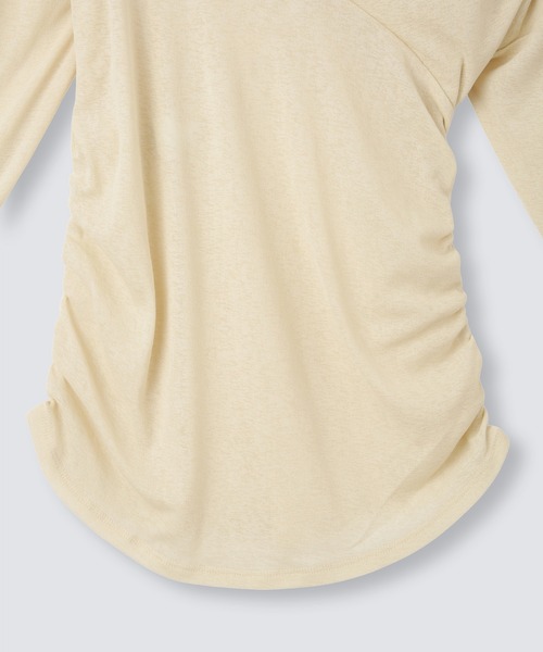 アシンメトリー ドレープ プルオーバー KINO THE KEI（Tシャツ