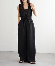 VENCEEXCHANGE（ヴァンスエクスチェンジ）の「ヘザーツイルシャーリングサロペット（つなぎ/オールインワン）」