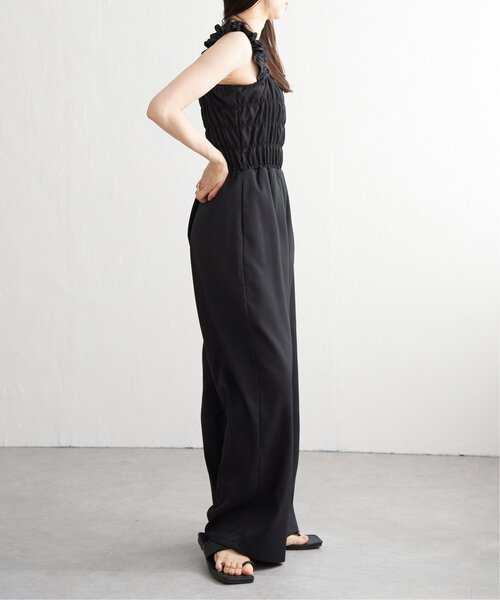 VENCEEXCHANGE（ヴァンスエクスチェンジ）の「ヘザーツイルシャーリングサロペット（つなぎ/オールインワン・レディース・ブラウン/アイボリー/ベージュ/ブラック/チャコール・FREE）」の20枚目の写真