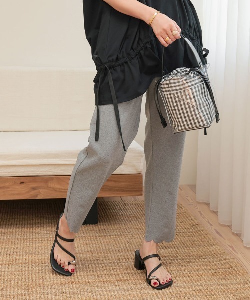 DONOBAN(ドノバン)の「メタルリングサンダル(サンダル・レディース・ホワイト/ブラック・24.5cm/23.5cm/22.5cm)」の9枚目の写真