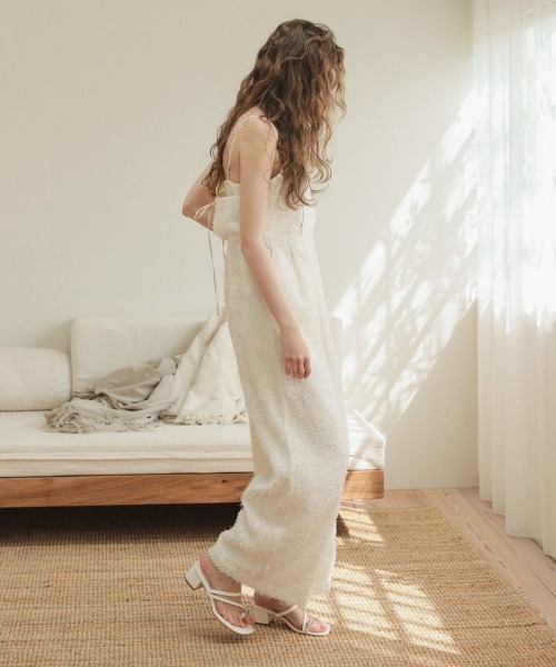 DONOBAN(ドノバン)の「メタルリングサンダル(サンダル・レディース・ホワイト/ブラック・24.5cm/23.5cm/22.5cm)」の14枚目の写真