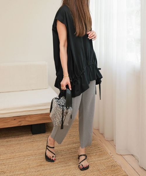 DONOBAN(ドノバン)の「メタルリングサンダル(サンダル・レディース・ホワイト/ブラック・24.5cm/23.5cm/22.5cm)」の11枚目の写真