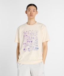 Athletics カルチャーミューラルショートスリーブTシャツ