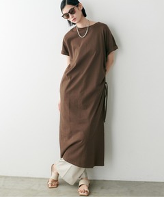 セール】SHEER PUFF SLEEVE ONEPIECE（ワンピース）｜CLANE