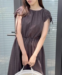 couture brooch | 【大人可愛い】カラミチェック サマードレス(ワンピース)