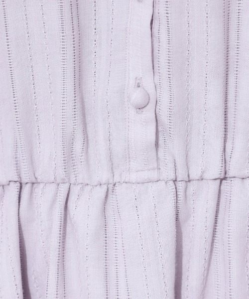 couture brooch（クチュールブローチ）の「【大人可愛い】カラミチェック サマードレス（ワンピース・レディース・オリーブ/パープル/ブラウン系その他・36/38/42）」の4枚目の写真