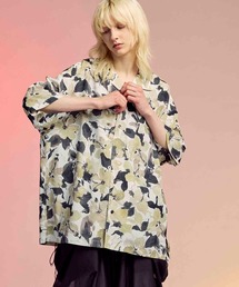 《UNISEX》【LIMITED EDITION】ORIGINAL GRAPHIC Prime-Over Open Collar Short Sleeve Shirt/オリジナルグラフィックプライムオーバーオープンカラーショートスリーブシャツ【MAISON SPECIAL/メゾンスペシャル】