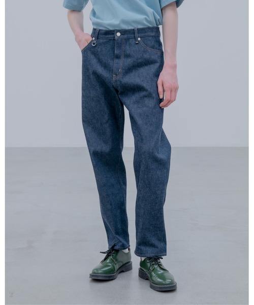 uniform experiment（ユニフォームエクスペリメント）の「RIGID DENIM SLIM-FIT JEANS（デニムパンツ・メンズ・インディゴブルー・4/3/2/1/5）」の2枚目の写真
