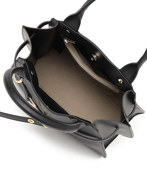 SHIPS any: ベルト デザイン 2WAY スクエア バッグ（ショルダーバッグ