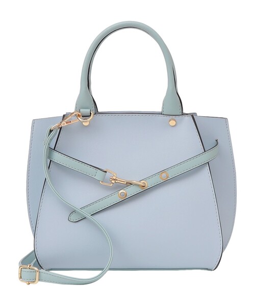 SHIPS any: ベルト デザイン 2WAY スクエア バッグ（ショルダーバッグ