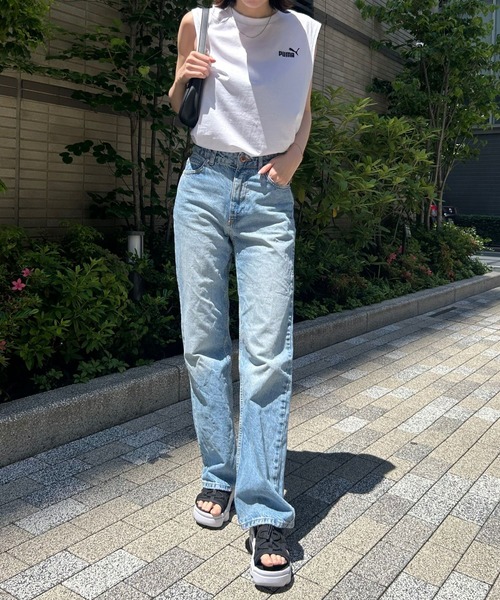 PUMA(プーマ)の「【PUMA】ESS NO.1 ロゴSL Tシャツ(Tシャツ/カットソー・レディース・ホワイト/ブラック・M/L/XL/XXL)」の7枚目の写真