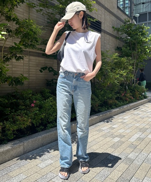 PUMA(プーマ)の「【PUMA】ESS NO.1 ロゴSL Tシャツ(Tシャツ/カットソー・レディース・ホワイト/ブラック・M/L/XL/XXL)」の6枚目の写真