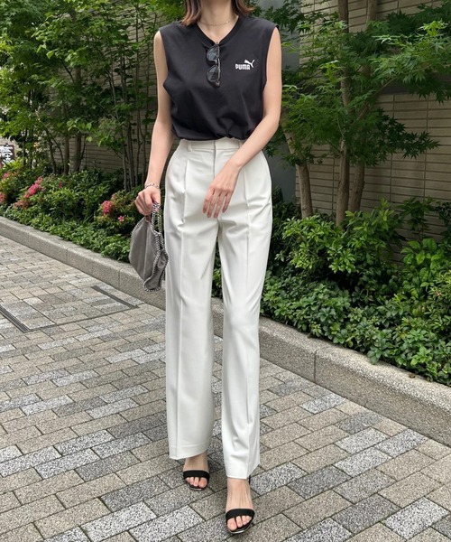 PUMA(プーマ)の「【PUMA】ESS NO.1 ロゴSL Tシャツ(Tシャツ/カットソー・レディース・ホワイト/ブラック・M/L/XL/XXL)」の19枚目の写真