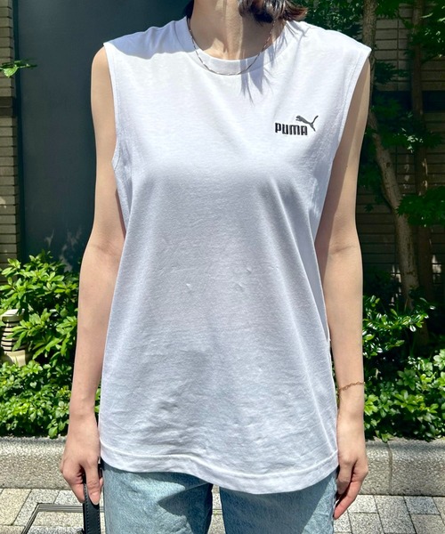 PUMA(プーマ)の「【PUMA】ESS NO.1 ロゴSL Tシャツ(Tシャツ/カットソー・レディース・ホワイト/ブラック・M/L/XL/XXL)」の22枚目の写真