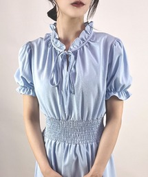 CLOTHY（クロシィ）の「【甘さをひとさじ、上品フェミニンな1枚】レトロワンピース（ワンピース）」