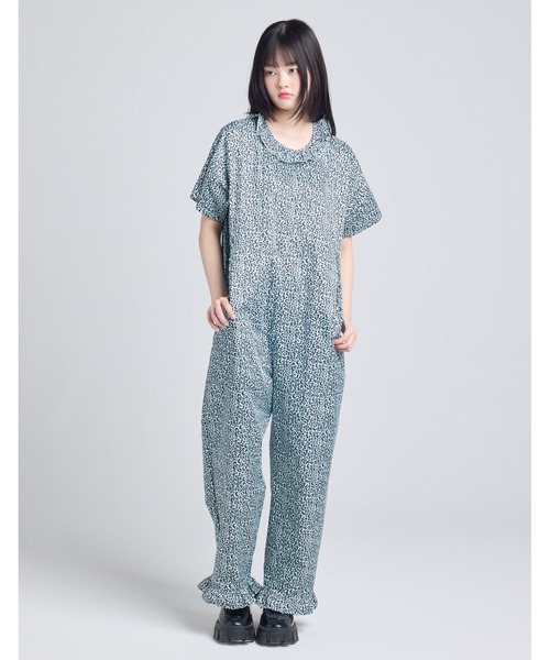 セール】《little sunny bite》leopard all in one（つなぎ