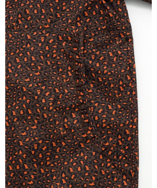 Little sunny bite(リトルサニーバイト)の「《little sunny bite》leopard all in one(つなぎ/オールインワン・レディース・ブラウン/ベージュ/ブルー・MEDIUM/SMALL)」の9枚目の写真