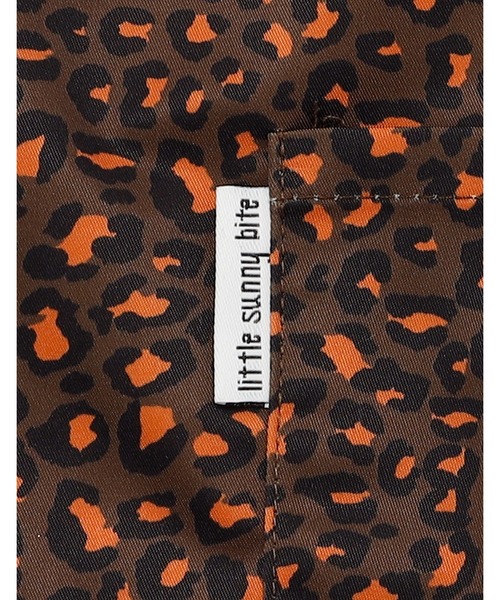 Little sunny bite(リトルサニーバイト)の「《little sunny bite》leopard all in one(つなぎ/オールインワン・レディース・ブラウン/ベージュ/ブルー・MEDIUM/SMALL)」の14枚目の写真