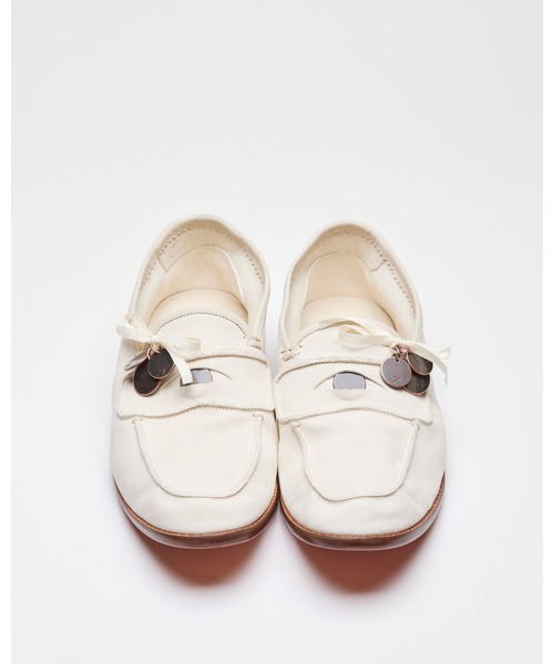 あこにこ SUICOKE by Midorikawa COIN LOAFERS - Off White（その他