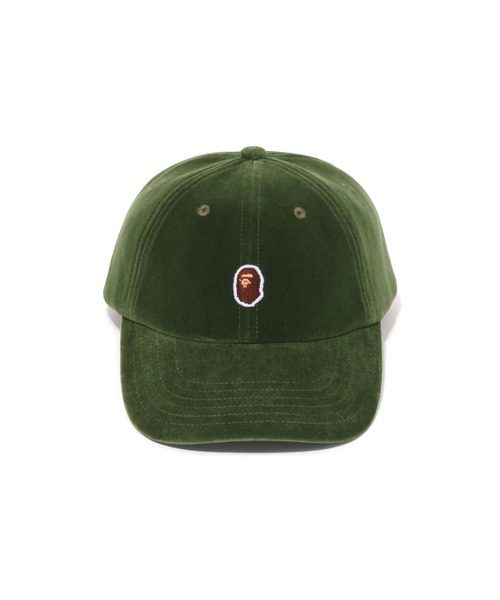 A BATHING APE(アベイシングエイプ)の「ONE POINT PANEL CAP(キャップ・メンズ・オリーブ/ブラック/バーガンディー/ネイビー・FREE)」の6枚目の写真