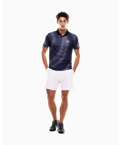 EMPORIO ARMANI EA7（エンポリオアルマーニイーエーセブン）の「【エンポリオ アルマーニ EA7】Tennis Pro ポロシャツ VENTUS7テクニカルファブリック プリント（ポロシャツ・メンズ・ネイビー/ダルブルー系/グリーン・LARGE/MEDIUM/SMALL/X-LARGE/X-SMALL/XX-LARGE）」の11枚目の写真