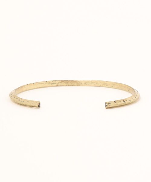 FACTOTUM（ファクトタム）の「【FACTOTUM】トライアングルブラスバングル（バングル/リストバンド・メンズ・シルバー系/ゴールド系・FREE）」の3枚目の写真