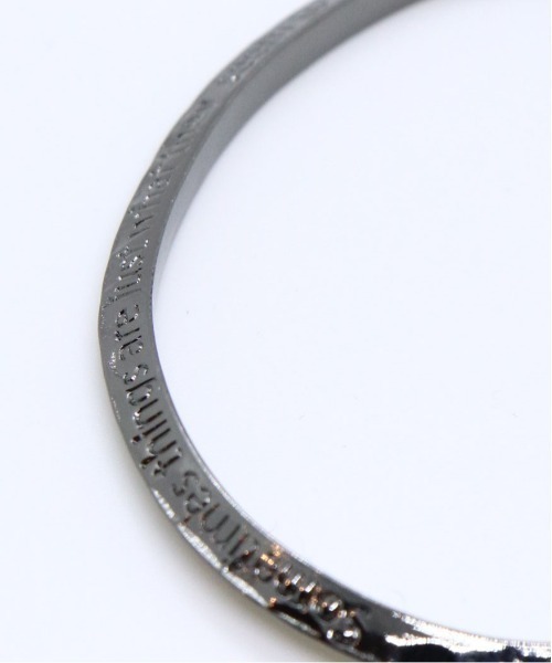 FACTOTUM（ファクトタム）の「【FACTOTUM】トライアングルブラスバングル（バングル/リストバンド・メンズ・シルバー系/ゴールド系・FREE）」の8枚目の写真