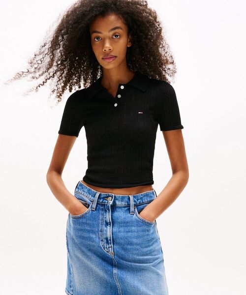 tommy jeans（トミー ジーンズ）の「ボクシーセンターフラッグ