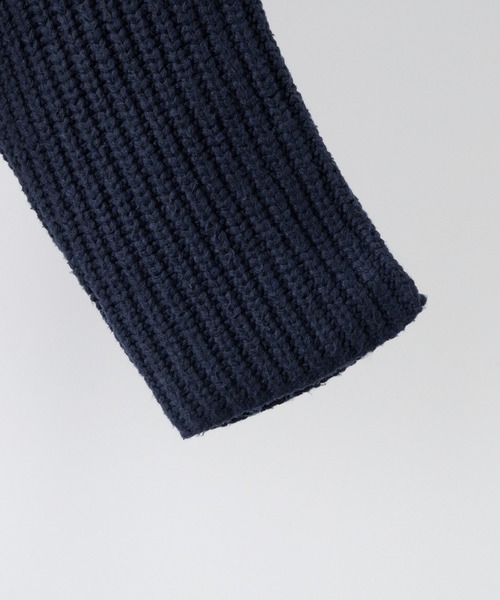 CLEL】Volume Melange Half-Zip Knit (2025ver.) / ボリュームメランジ