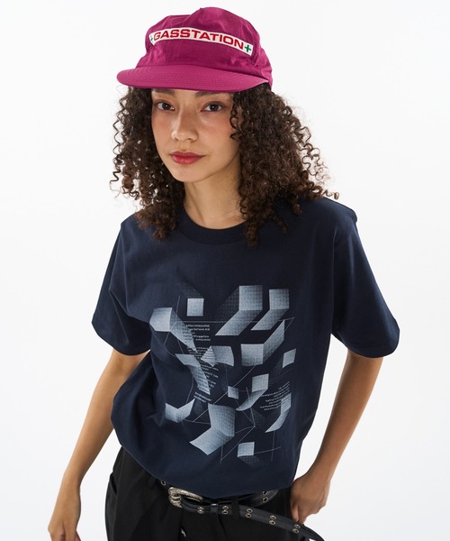 セール】DRAW CODE GEOMETRIC DESIGN T / ドローコードジオ