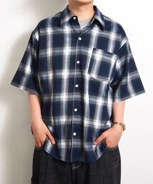 「WHO'S WHO gallery」 「Six M」長袖シャツ FREE ネイビー レディース Six M/シックスエム】デザインシャツ | WHO'S WHO gallery