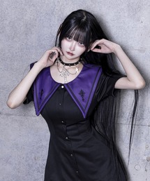 Amilige | セーラー衿トップス＋ショートパンツセットアップ(セットアップ)