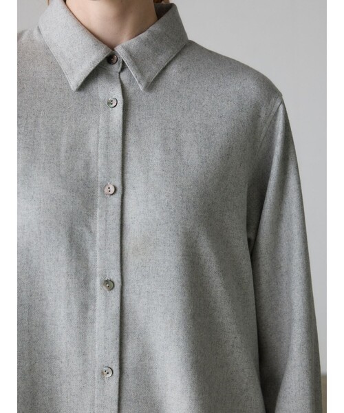 MidiUmi（ミディウミ）の「MidiUmi コートワンピース（ワンピース・レディース・ブラウン/ライトグレー/チャコールグレー/グレー系その他2・FREE）」の15枚目の写真