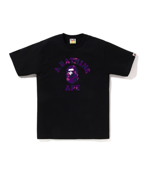 COLOR CAMO COLLEGE TEE（Tシャツ/カットソー）｜A BATHING APE（ア
