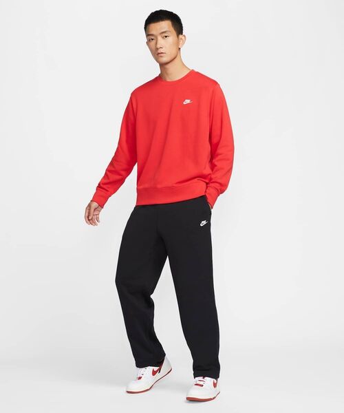 NIKE（ナイキ）の「ナイキ クラブ メンズ フレンチ テリー オープンヘム パンツ / Nike Club Men's French Terry Open-Hem Pants HQ4423-010 Black（スウェットパンツ・メンズ・ブラック・S/M/L/2XL/XL）」の2枚目の写真