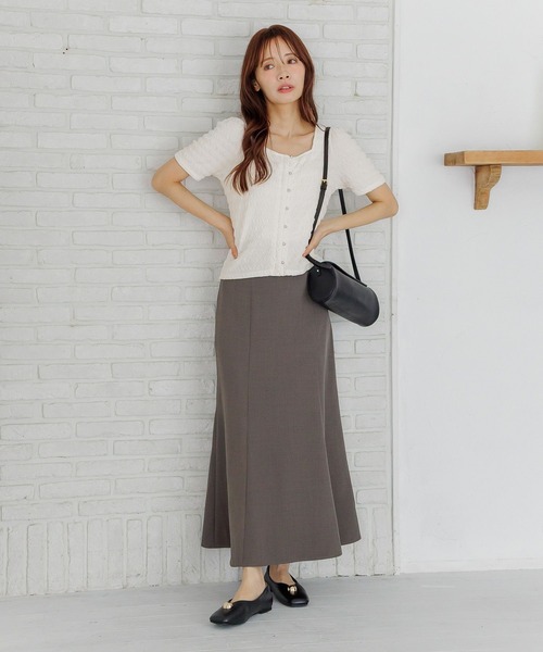 mysty woman(ミスティウーマン)の「バレルショルダーBAG 583509(ショルダーバッグ・レディース・ブラック/オフホワイト/レッド・FREE)」の10枚目の写真