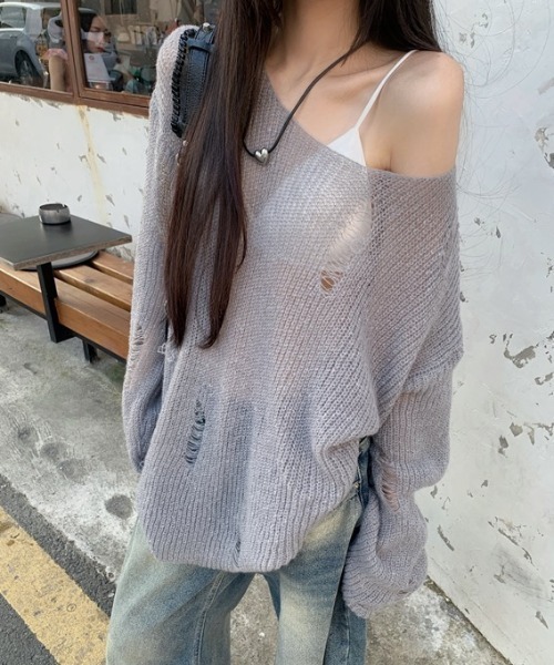 トップス SOY 一部即納｠off shoulder zip up tops | LAZY AND EASY