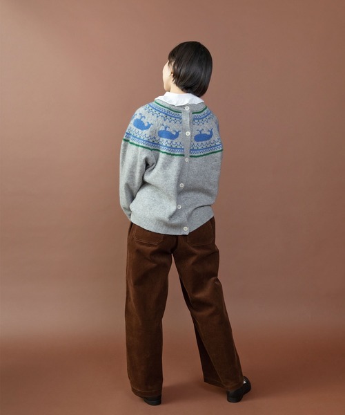 クジラジャカード 求心風2WAY カーディガン（カーディガン/ボレロ