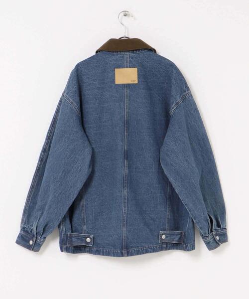 2WAYカラーデニムブルゾン 2WAYカラーデニムブルゾン（ブルゾン）｜KBF（ケイビーエフ）の
