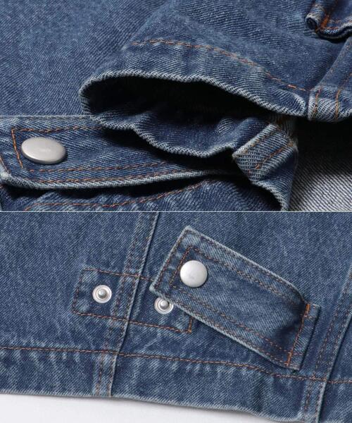 2WAYカラーデニムブルゾン（ブルゾン）｜KBF（ケイビーエフ）の