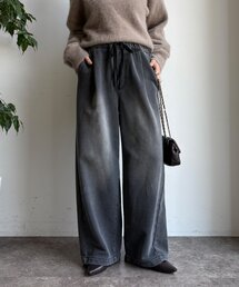 DouDou | 【デニムなのにスウェット!?】スウェットデニムパンツ(その他パンツ)