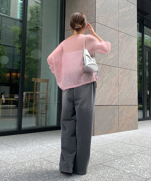 DouDou(ドゥドゥ)の「【デニムなのにスウェット!?】デニムスウェットパンツ(その他パンツ・レディース・ブラック/ブルー・36/38)」の10枚目の写真