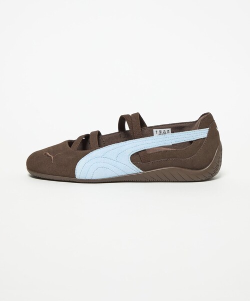 【別注】＜PUMA＞スピードキャット バレエ スニーカー　茶色✖️水色 別注】＜PUMA＞スピードキャット バレエ スニーカー（スニーカー
