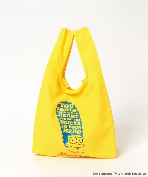 LOWRYS FARM（ローリーズファーム）の「シンプソンズ／エコＢＡＧ　576631（エコバッグ/サブバッグ・キッズ・カーキ/ブルー/ピンク/イエロー・FREE）」の2枚目の写真